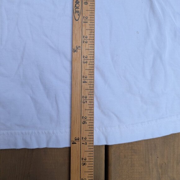 Vintage Miami Ink Gothic Wing & Cross Polo Shirt – Men’s XXL White - Picture 7 of 8